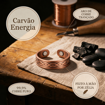 Zélia Cobre Anel Carvão