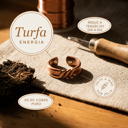 Zélia Cobre Anel Turfa