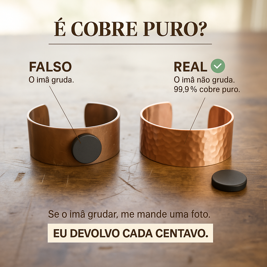 Zélia Cobre Pulseira Bosquete