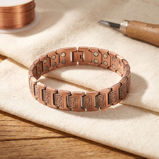 Zélia Cobre Pulseira Masculino Vale
