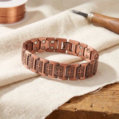 Zélia Cobre Pulseira Masculino Vendaval