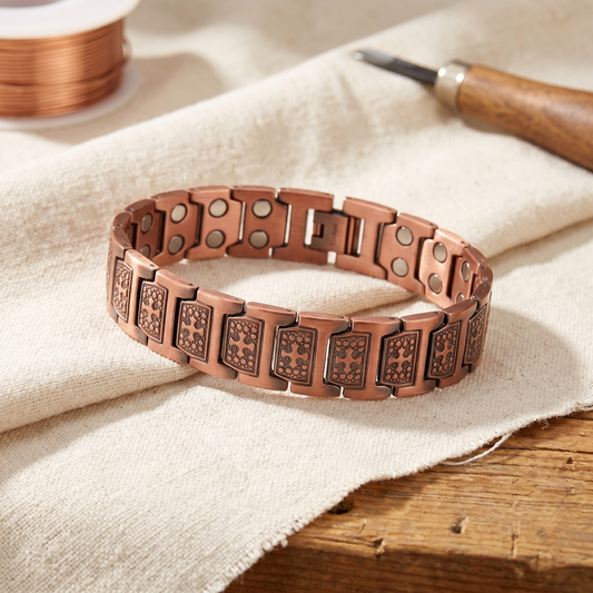Zélia Cobre Pulseira Masculino Vendaval