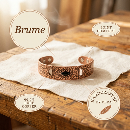 Zélia Cobre Pulseira Bruma