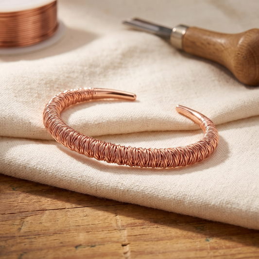 Zélia Cobre Bracelete Fiorde